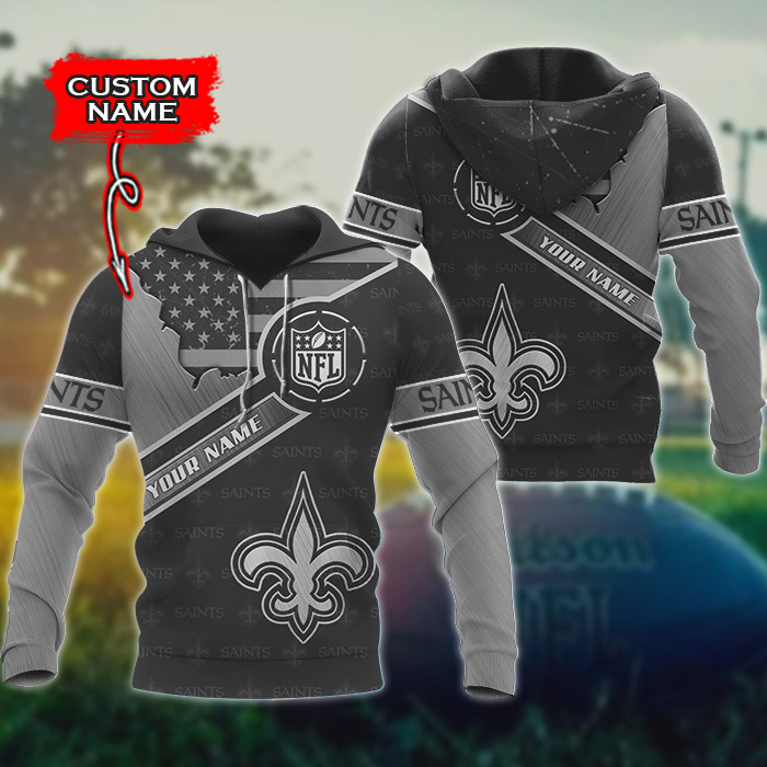 Personalized NFL New Orleans Saints custom name and number shirt