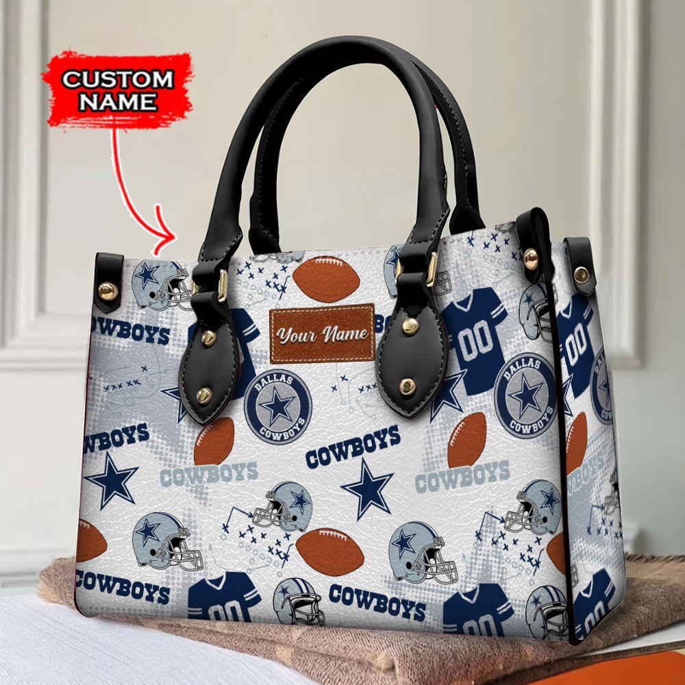 Dallas Cowboys Handmade Womens Fabric Wallet Crossbody Bag 