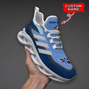 Tennessee Titans Personalized Custom Name Max Soul Shoes Best Gift For Men  And Women Fans - YesItCustom