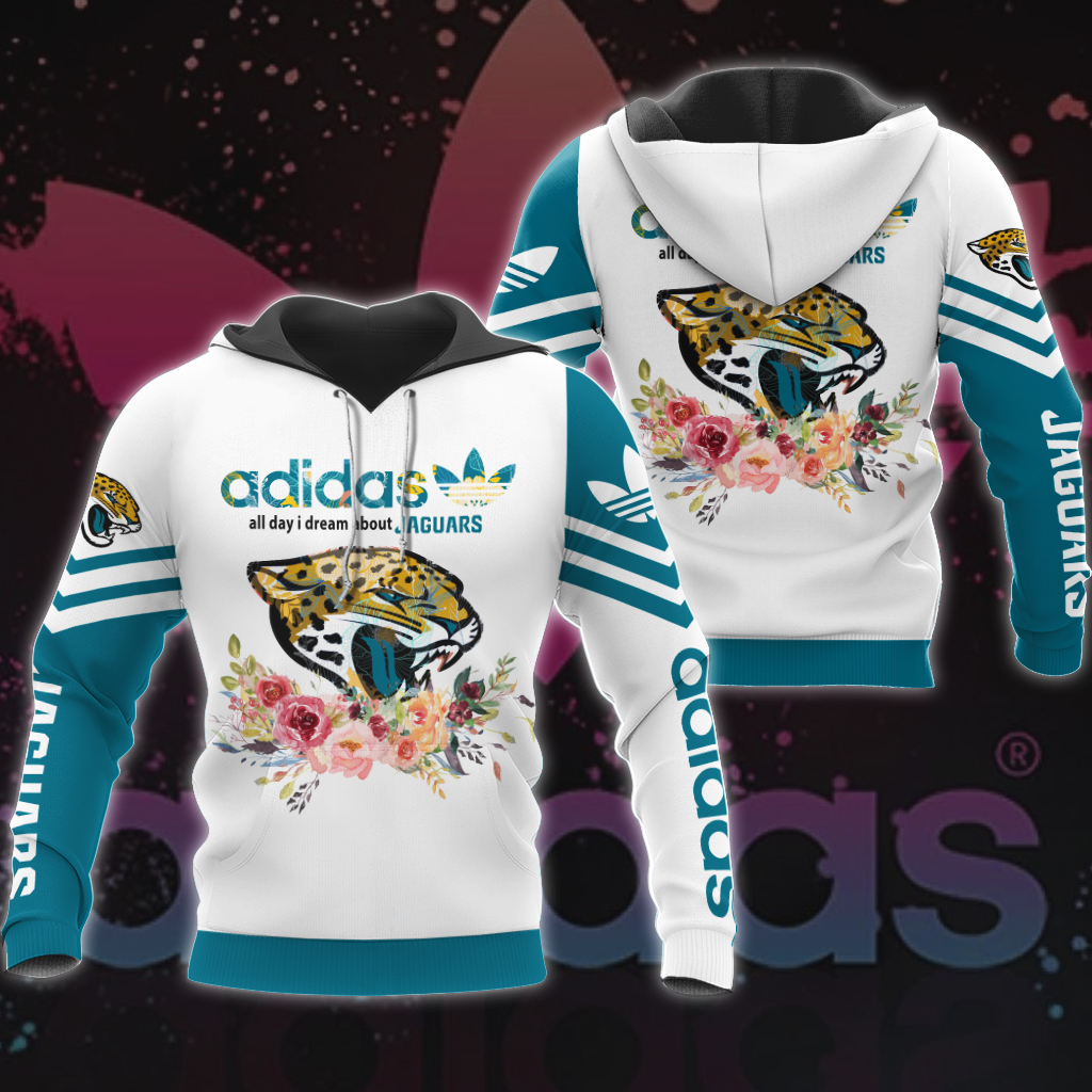 NFL Jacksonville Jaguars ADIDAS 3D Unisex Hoodie And T Shirt For Men Women  38 M1HTN6014 - Storecustom89