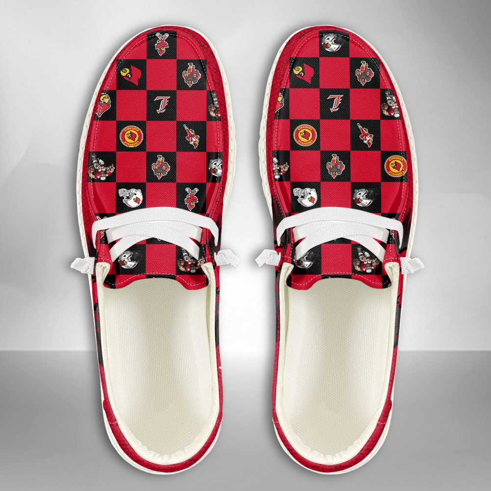 Louisville Cardinals Personalized Max Soul Shoes Unique Gift For