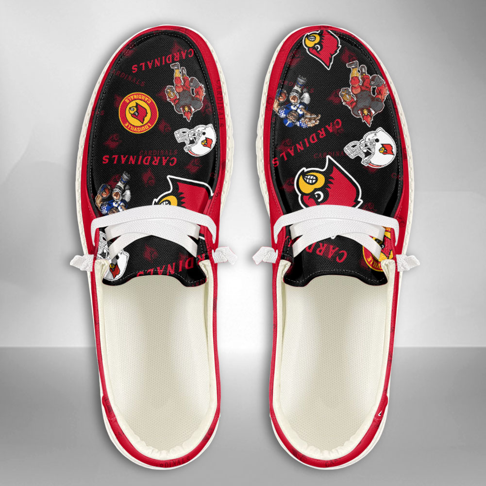 Personalized Name Louisville Cardinals Personalized Sneakers Max
